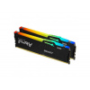 Kingston RAM FURY Beast RGB - 64 GB (2 x 32 GB Kit) - DDR5 5200 DIMM CL40 (KF552C40BBAK2-64)
