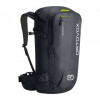 Ortovox HAUTE ROUTE 38 S black steel Černá batoh