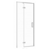 Cersanit LARGA SPRCHOVÉ DVERE 90x195 ĽAVÉ, chróm, sklo číre S932-120
