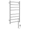 Sapho REDONDO elektrický sušiak uterákov, guľatý, 500x900 mm, 75 W, leštená nerez ER220V