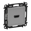 Legrand Valena Life - Zásuvka HDMI 1,3 , hliník - 753371