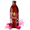 Kombucha malinovo-ibiskusová Olini s probiotikami, jemne šumivá
