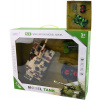 _Ostatní 1_ RC Tank na vysílačku 27MHz na baterie 1:18 USB Světlo Zvuk 2 barvy