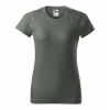 MALFINI BASIC 134 / Tričko, dámske - tmavá bridlica XL