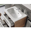 RAVAK Chrome umývadlo 70x49cm, biele, s otvormi, XJG01170000 + výpusť ClickClack XJG01170000