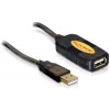 Delock predlžovací kábel USB 2.0 A samec-samica k aktívnemu pripojení 10m 82446