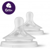 Avent Philips cumlík Natural Response 6 na kašu 2 ks transparentni