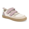 Barefoot detské tenisky Muris - Petra Junior Malva bielo-fialové