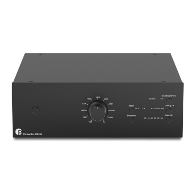 Pro-Ject Phono Box DS3 B - Plně symetrický gramofonový předzesilovač, černý