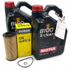 OLEJOVÝ FILTR + MOTUL 5W30 10L BMW E60 E61 525d 530d
