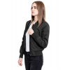 Urban Classics dámska light bomber bunda, čierna - S