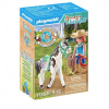 Playmobil Playmobil Kone vodopádu 71358 Ellie & Sawdust s westernovým cvičením