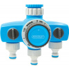 Časovač a rozbočovač AQUACRAFT® 290030, mechanický, 3-way, max. 120 min