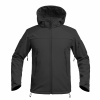 Bunda FIGHTER V2 softshell s kapucňou ČIERNA veľ.S
