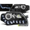 Predné svetlá Volkswagen Passat 3C, 2005-2010, LED Daylight, čierne black 2
