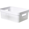 CURVER INFINITY 11L 36 x 27 x 14 cm, recyklovaný plast, biely 04750-040
