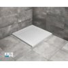 RADAWAY TEOS C WHITE 90cm sprchová vanička štvorcová nízka, so sifónom, liaty mramor, biela, HTC9090-04