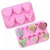 Silikónová forma na pečenie Srdiečka
