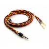 Ručne vyrobený symetrický kábel pre slúchadlá MEZE – rôzne varianty, farby, 4,4 mm konektor