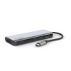 Belkin AVC009btSGY Hub USB 3.2 Gen 1 (3.1 Gen 1) Type-C strieborný