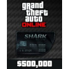 ESD GAMES Grand Theft Auto V Online Bull Shark Cash Card (PC) Rockstar Key