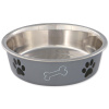 Miska TRIXIE nerezová - plastový povrch 21 cm 1,5l