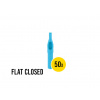 ► Jednorazová špička Piranha Flat Closed 11 - 50ks