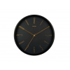 Designové nástěnné hodiny 5898BK Karlsson 35cm