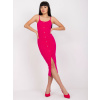 Dress-RV-SK-7836.58P-Fuchsia červená L RUE PARIS 2016103202317