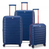 Cestovné kufre set 3ks Roncato B-FLYING MOVE S,M,L 222 L modrá