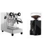 Lelit MaraX3 PL62X3, stainless steel + Eureka Mignon Silenzio 55, BL black