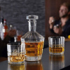 Sklenená karafa s pohármi na whisky LEONARDO SPIRITII 3 el.