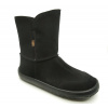 Detské zimné barefoot topánky TEX SUEDE Black G3160250-7