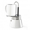 GSI Outdoors Stainless Mini Espresso 4 cup Šedá nerezový set
