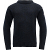 DEVOLD Nansen Wool Sweater, Navy - XL