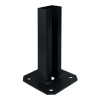 Základňa stĺpika oplotenia panelu 60x40 čierna