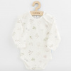 Dojčenské bavlnené body s dlhým rukávom New Baby Zoe - 56 (0-3m)