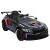 Lean Toys Elektrické autíčko pre deti BMW M6 GT3 12 V 1 sedadlo/s motor: 2x45W gumové kolesá EVA napätie: 12V