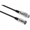 BOYA XLR-M audio kábel 5 m XLR (3-pinový) čierny