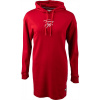 Tommy Hilfiger HOODIE DRESS červená,biela Dámske mikinové šaty M
