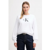 Calvin Klein Jeans mikina dámska s bavlnou LV047B234G biela XS