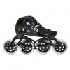 Powerslide Dětské kolečkové brusle Accel Race Black Kids (Velikost eur: 33, Počet koleček: 4x, Velikost koleček: 84mm)