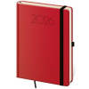 Helma Diár New Praga denný A5 14,3x20,5cm červený 2026