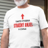 Tričko s potlačou STRÁŽNY ANJEL Pánsky Biela M