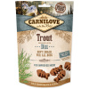 Carnilove (VAFO Praha s.r.o.) Carnilove Dog Semi Moist Snack Trout & Dill 200g