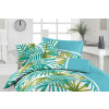 Krepové obliečky bielizeň Florella Selka Türkis 70x90 + 140x200 cm - Florella