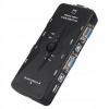 4-port USB 2.0 KVM VGA/SVGA Monitor Hub Počítač