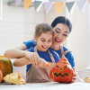 Halloweenska sada na vyrezávanie tekvice - 10 častí