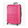 Cestovný kufor ROCK TR-0169/3-L ABS - ružový - 86 L
