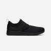 DECATHLON Pánska obuv Slip-On na športovú chôdzu čierna 40